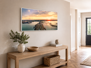 rush-harbour-rocky-peninsula-sunset-aerial WF-Hallway
