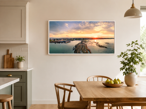 rush-harbour-rocky-peninsula-sunset-aerial WF-Kitchen