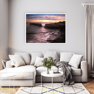 rush-harbour-sunset-stone-walls-golden-light WFW