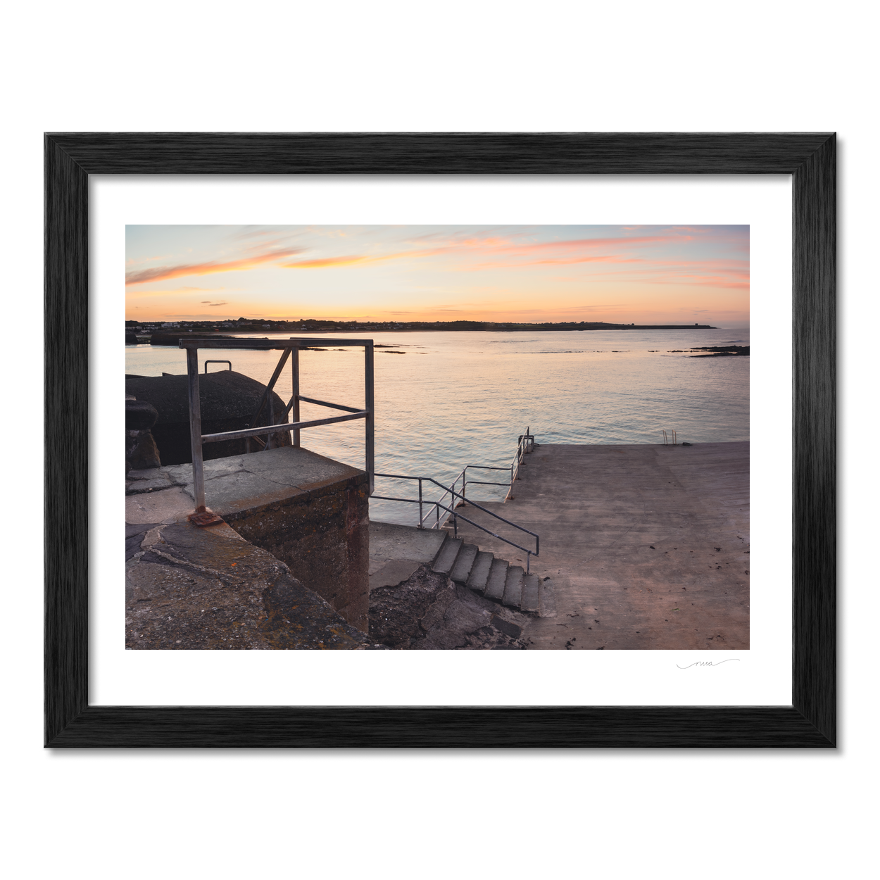 rush-harbour-wall-sunset PM