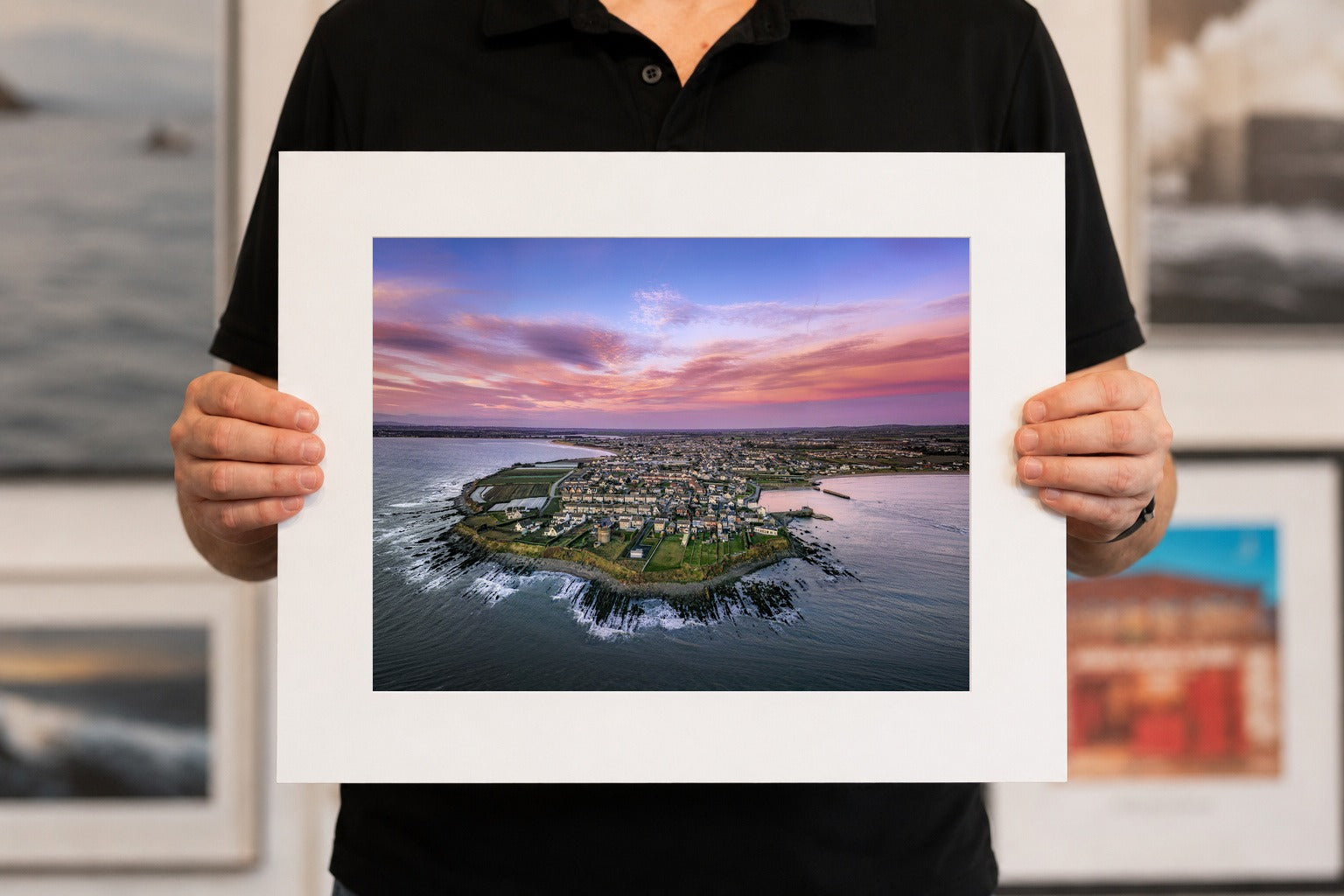 Rush Harhour and Tower Street, limited 20 x 16 inch Nua Photography print