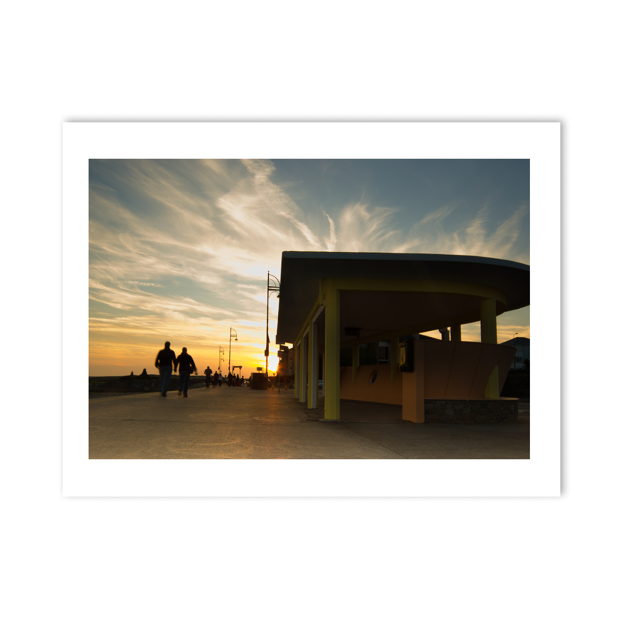 salthill-promenade-sunset-silhouettes PM