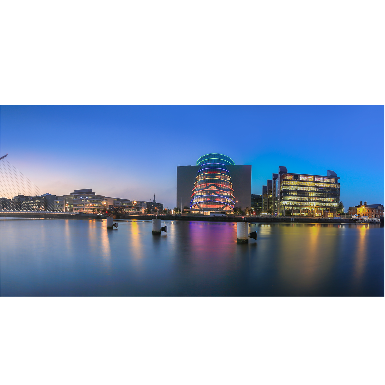 samuel-beckett-bridge-convention-centre-liffey-twilight PM