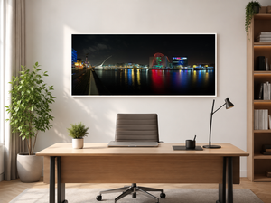 samuel-beckett-bridge-convention-centre-night-panoramic WF-Office