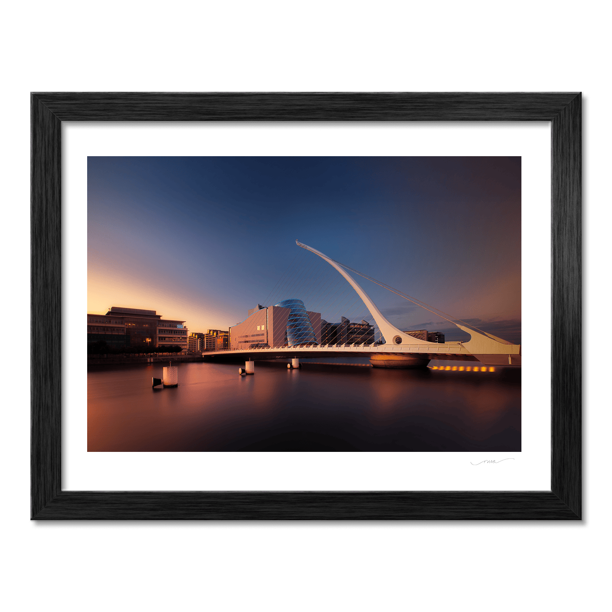 samuel-beckett-bridge-golden-hour-sunset PM