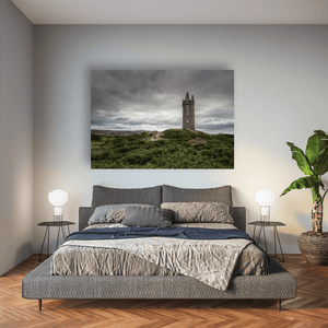 scrabo-tower-dramatic-stormy-sky Pano