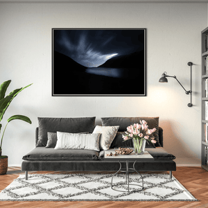 Silent Waters Under Moonlit Sky, Co. Down fine art photography print by Nua Photography