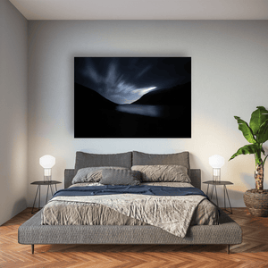 Silent Waters Under Moonlit Sky, Co. Down fine art photography print by Nua Photography