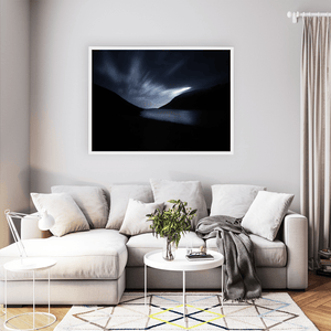 Silent Waters Under Moonlit Sky, Co. Down fine art photography print by Nua Photography