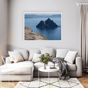 Nua Photography Print Puffin on Skellig Michael with Little Skellig View, Co. Kerry (4) Puffin on Skellig Michael with Little Skellig Print | Nua Photography