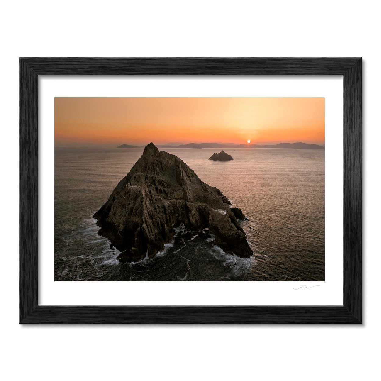 skellig-michael-sunset-aerial-view PM