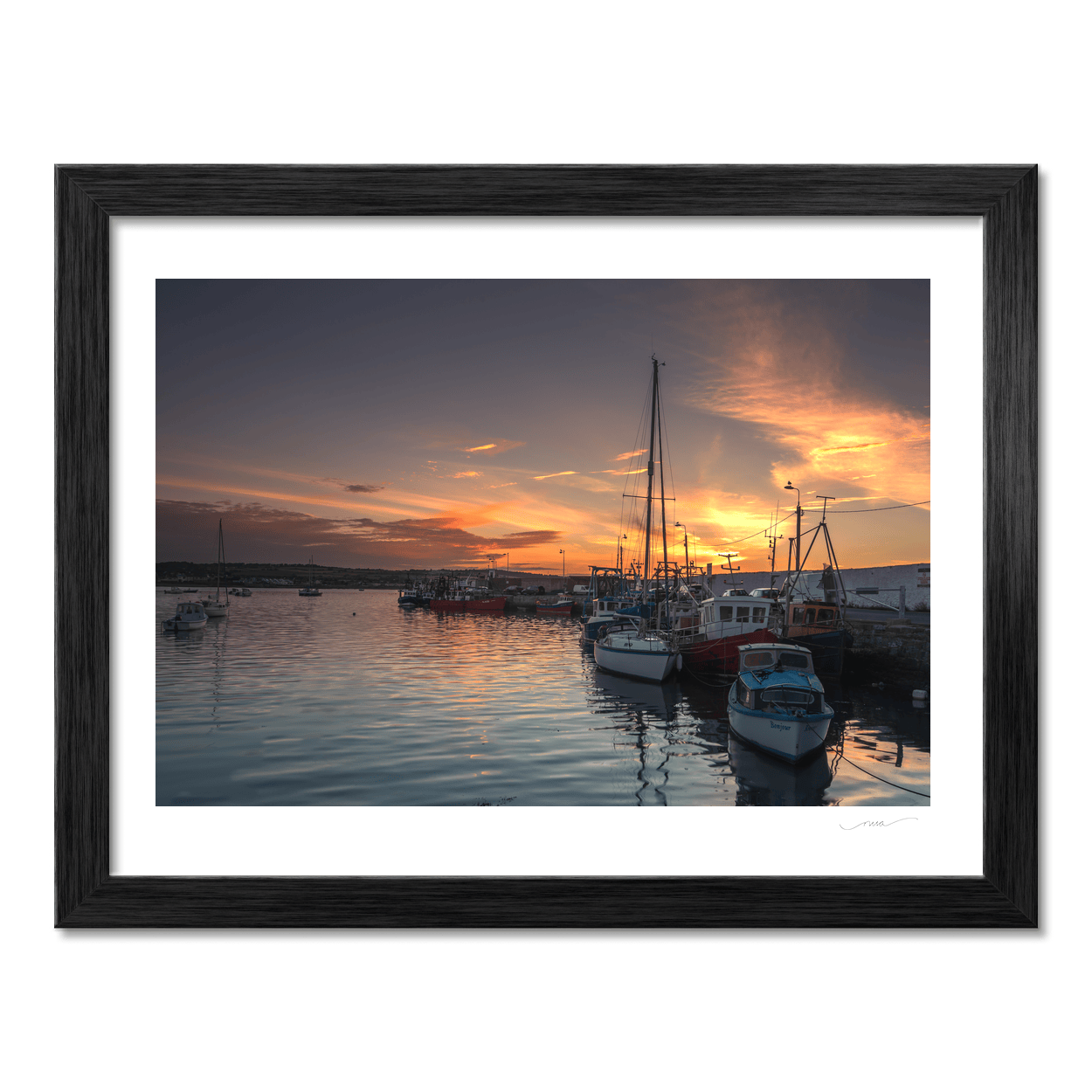 Nua Photography Print Skerries Harbour Evening Light, Co. Dublin Skerries Harbour Evening Light Print | Nua Photography