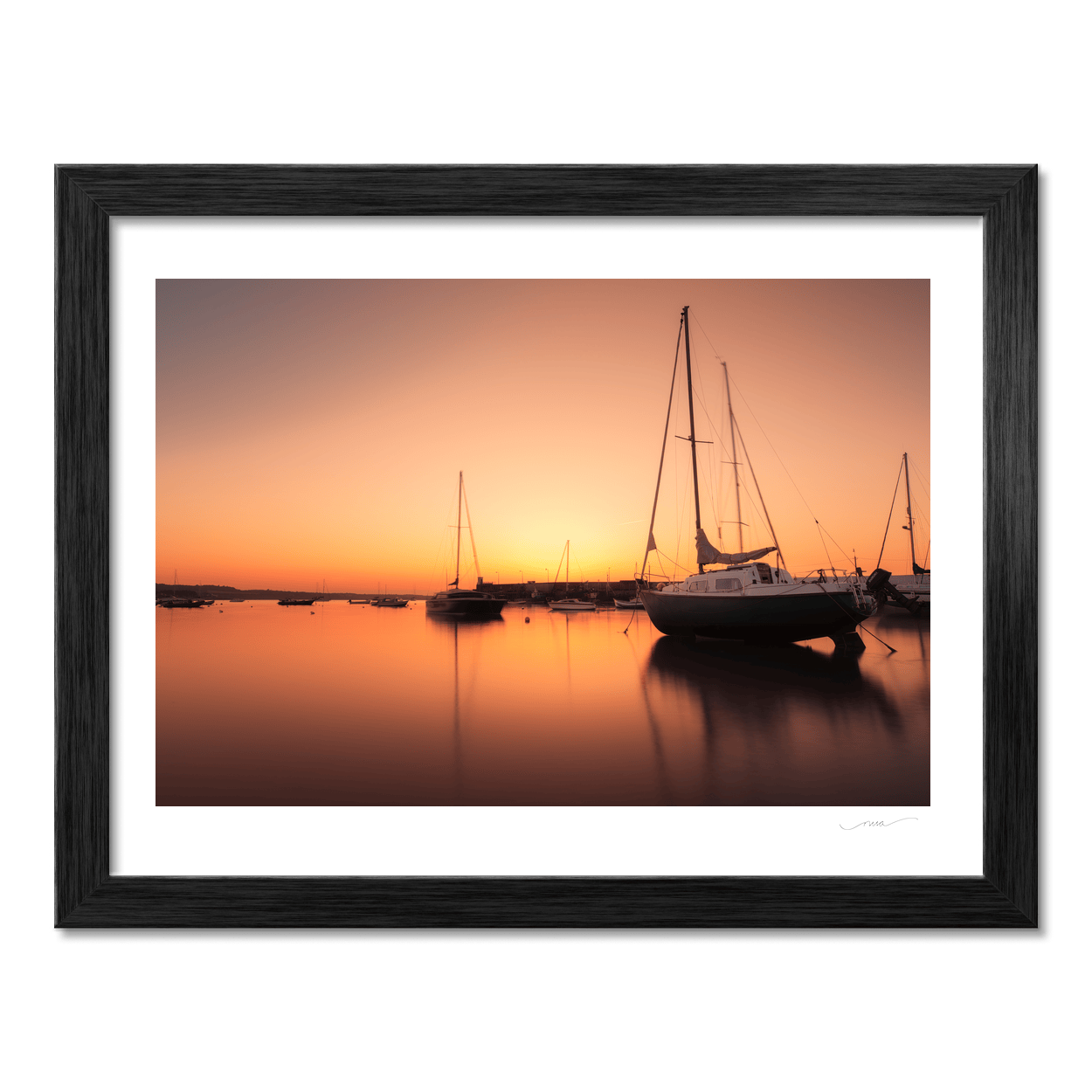 Nua Photography Print Skerries Harbour Evening Sunset, Co. Dublin Skerries Harbour Evening Sunset Print | Nua Photography