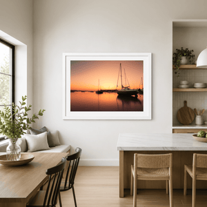 Nua Photography Print Skerries Harbour Evening Sunset, Co. Dublin Skerries Harbour Evening Sunset Print | Nua Photography