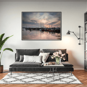 Nua Photography Print Skerries Harbour Fishing Boats at Sunset, Co. Dublin Skerries Harbour Fishing Boats Sunset | Nua Photography
