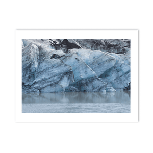 Nua Photography Print SÃ³lheimajÃ¶kull Glacier Ice Wall, Iceland SÃ³lheimajÃ¶kull Glacier Ice Wall Iceland Print | Nua Photography