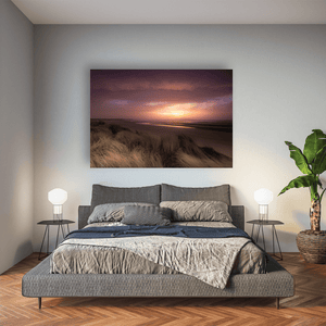 south-beach-dunes-sunset-golden-reflections Pano