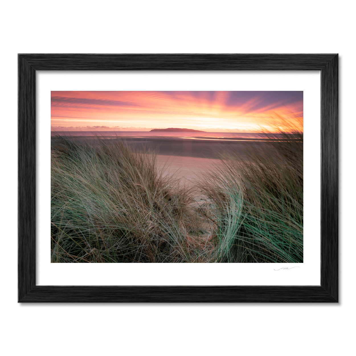 south-beach-dunes-sunset-lambay-island PM