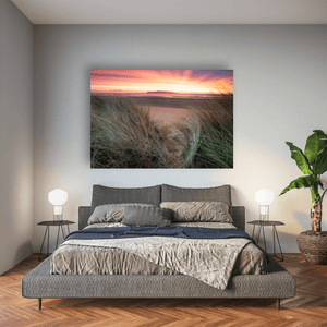 south-beach-dunes-sunset-lambay-island Pano