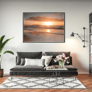south-beach-golden-sunset-lambay-view BFW