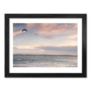 south-beach-kitesurfer-sunset-clouds BF