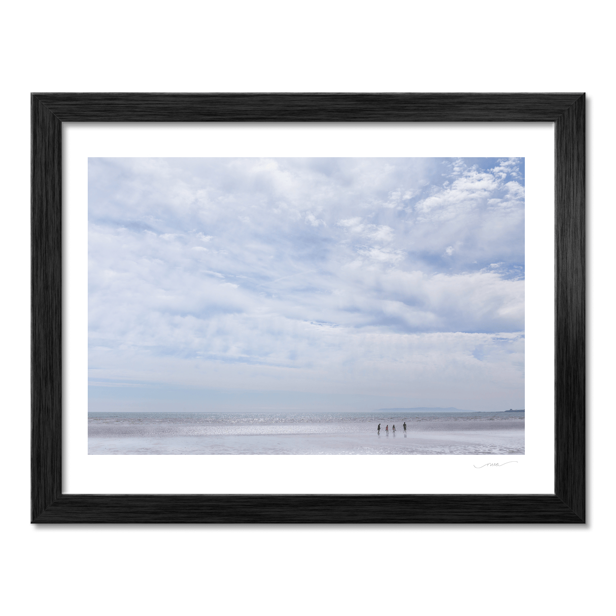 south-beach-low-tide-summer-sky PM