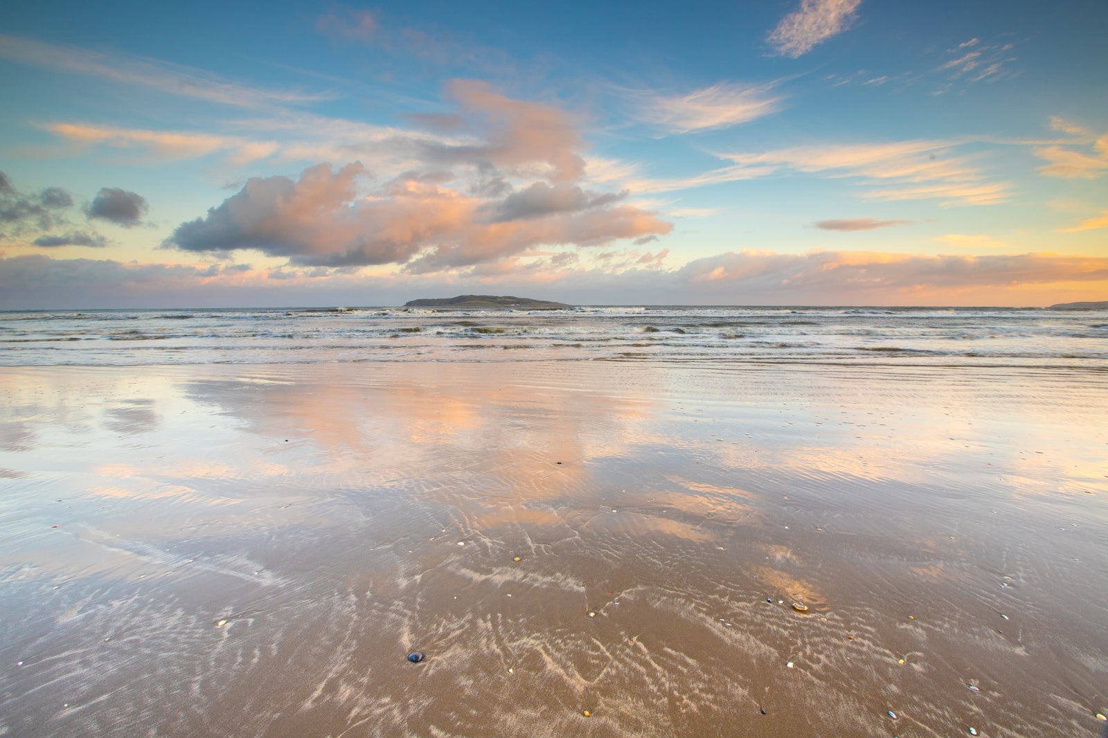 south Beach Reflections 2, limited 16 x 12 inch Nua Photography print