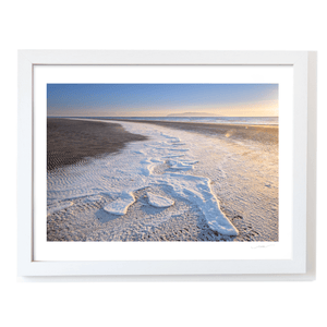 Nua Photography Print South Beach Rush Frozen Sea Foam at Sunrise, Co. Dublin South Beach Rush Frozen Foam Sunrise | Nua Photography