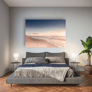 south-beach-rush-golden-sunrise-calm-waves Pano