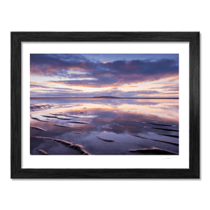 Nua Photography Print South Beach Rush Sand Ripples at Sunset, Co. Dublin (2) South Beach Rush Sand Ripples Sunset | Nua Photography