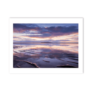 Nua Photography Print South Beach Rush Sand Ripples at Sunset, Co. Dublin (2) South Beach Rush Sand Ripples Sunset | Nua Photography
