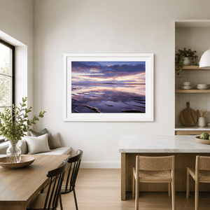 Nua Photography Print South Beach Rush Sand Ripples at Sunset, Co. Dublin (2) South Beach Rush Sand Ripples Sunset | Nua Photography