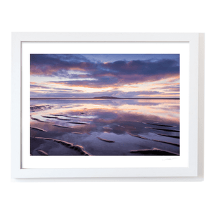 Nua Photography Print South Beach Rush Sand Ripples at Sunset, Co. Dublin (2) South Beach Rush Sand Ripples Sunset | Nua Photography