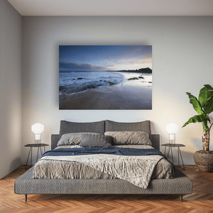 south-beach-rush-sunset-flowing-waves Pano