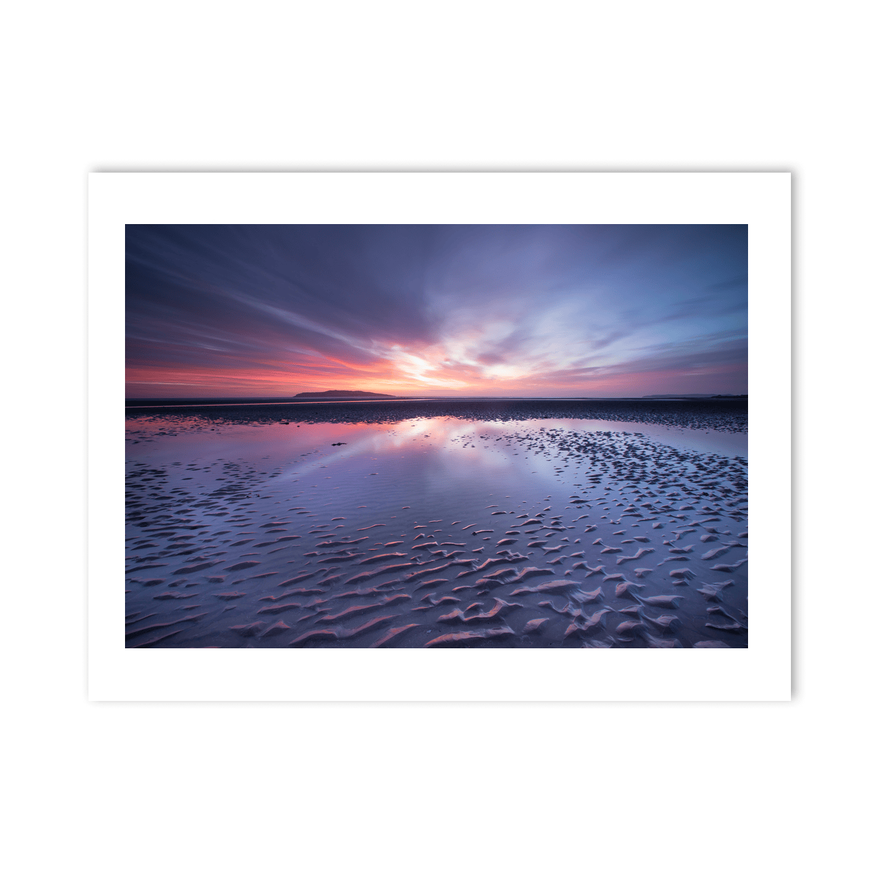 Nua Photography Print South Beach Rush Sunset Reflections, Co. Dublin (3) (2) South Beach Rush Sunset Reflections | Nua Photography