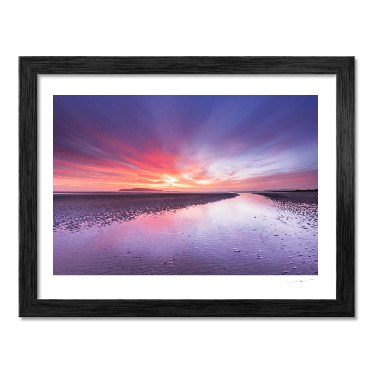 Nua Photography Print South Beach Rush Winter Sunrise, Co. Dublin South Beach Rush Winter Sunrise Print | Nua Photography