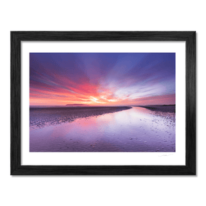 Nua Photography Print South Beach Rush Winter Sunrise, Co. Dublin South Beach Rush Winter Sunrise Print | Nua Photography