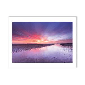 Nua Photography Print South Beach Rush Winter Sunrise, Co. Dublin South Beach Rush Winter Sunrise Print | Nua Photography