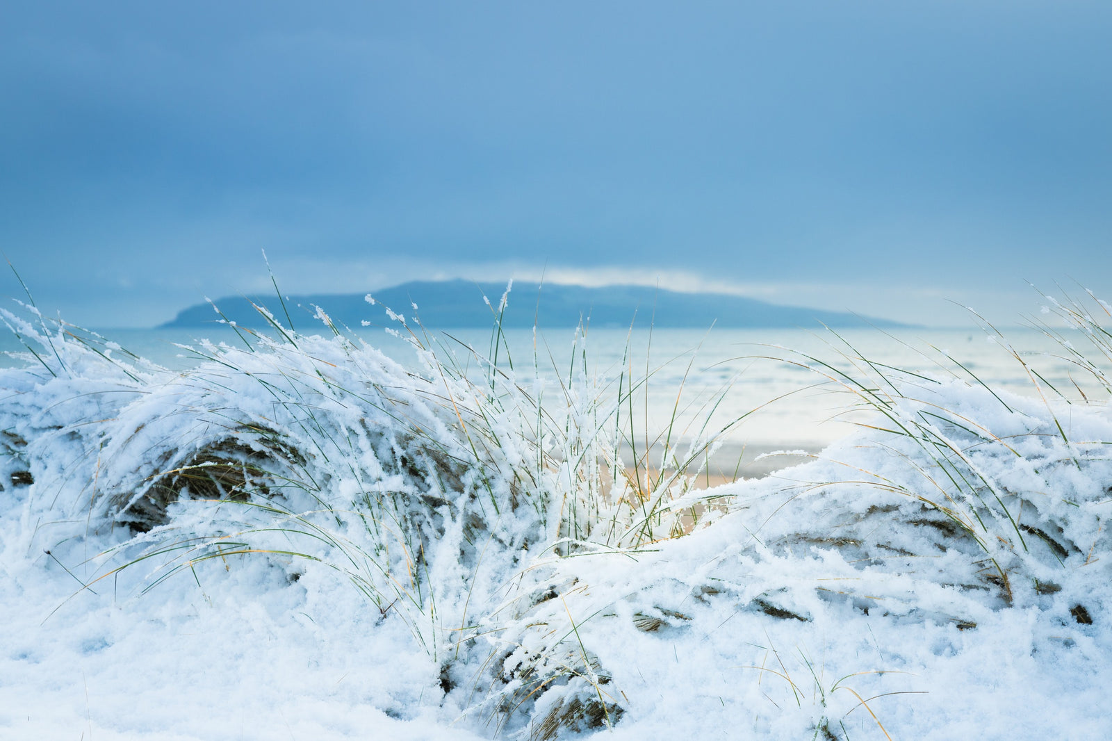 South Beach Snow, limited 16 x 12 inch Nua Photography print