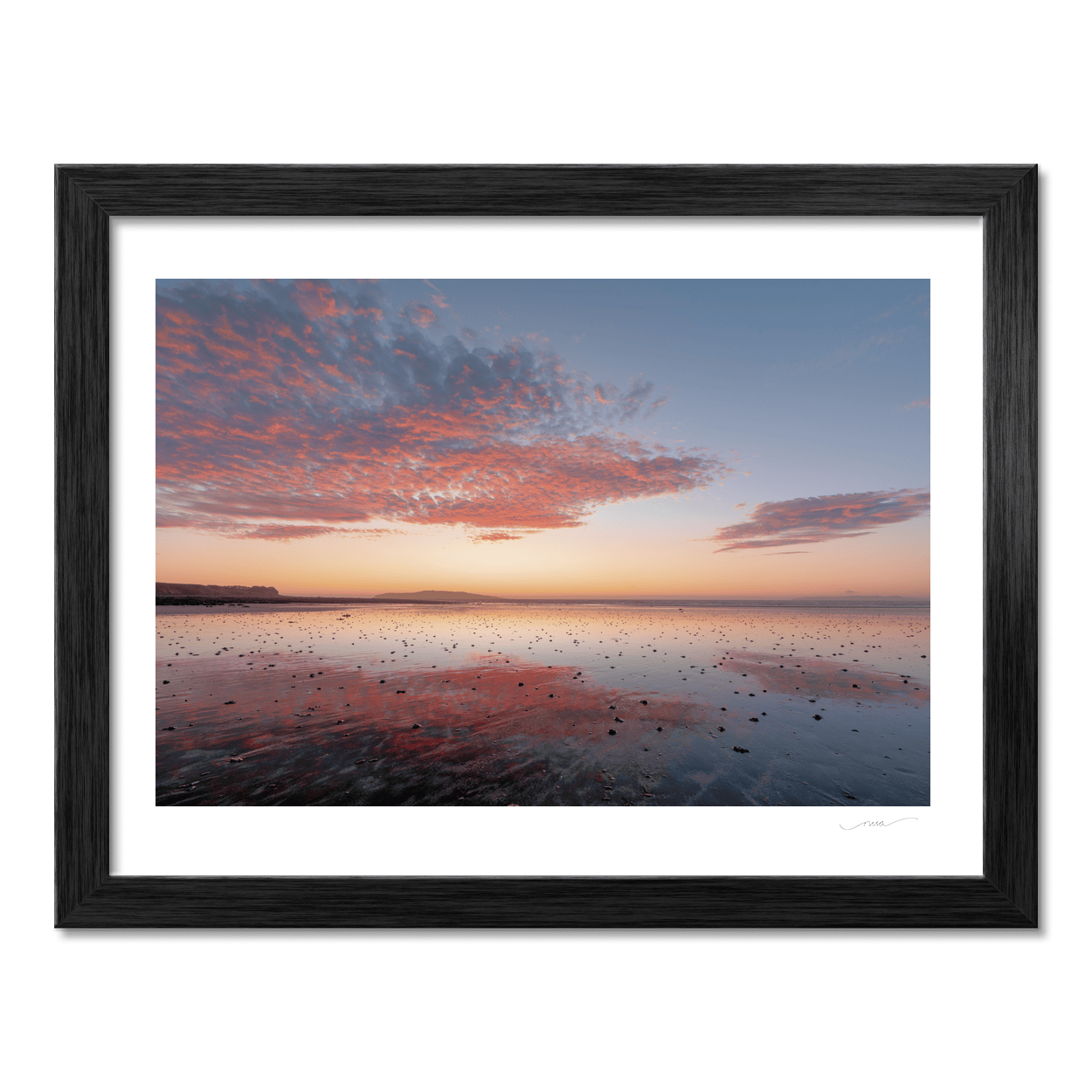 south-beach-sunset-cloud-reflections PM