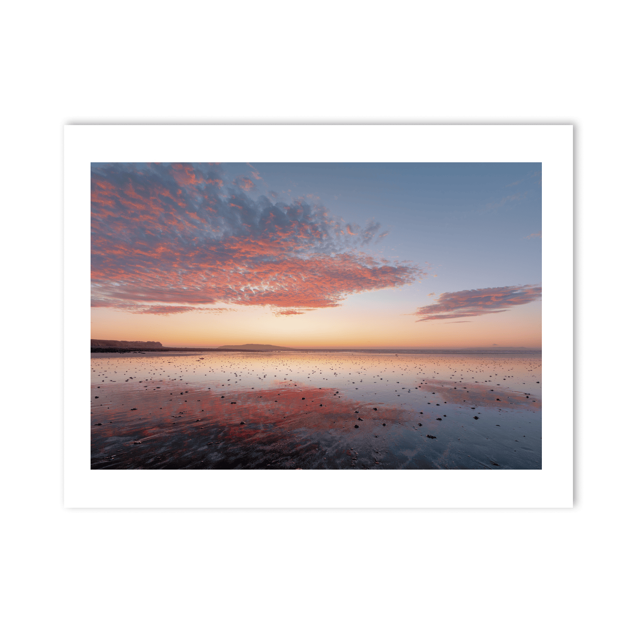 south-beach-sunset-cloud-reflections PM