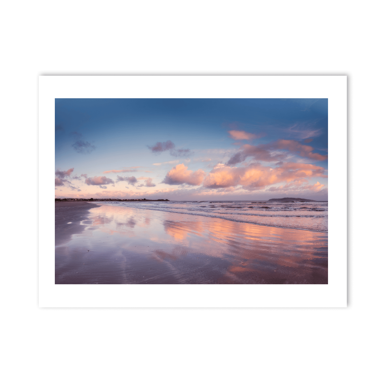 south-beach-sunset-cloud-reflections-wet-sand PM