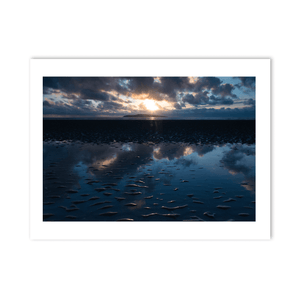 south-beach-sunset-reflection-lambay-island PM