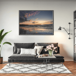 south-beach-sunset-reflections-wet-sand BFW