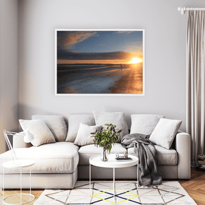 south-beach-sunset-solitary-walk-golden-light WFW