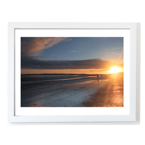 south-beach-sunset-solitary-walk-golden-light WF
