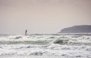 South Beach Wind Surfer, limited 16 x 12 inch Nua Photography print