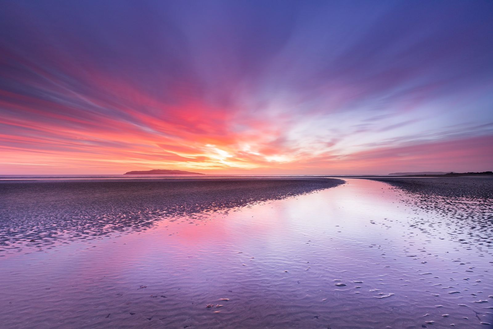 South Berach on Fire, limited 20 x 16 inch Nua Photography print