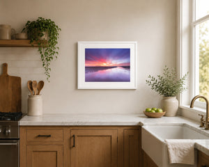 South Berach on Fire, 20 x 16 inch kitchen display