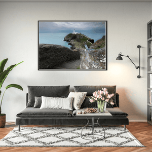 Nua Photography Print South Stack Lighthouse and Dramatic Cliffs, Anglesey, Wales South Stack Lighthouse Dramatic Cliffs Print | Nua Photography